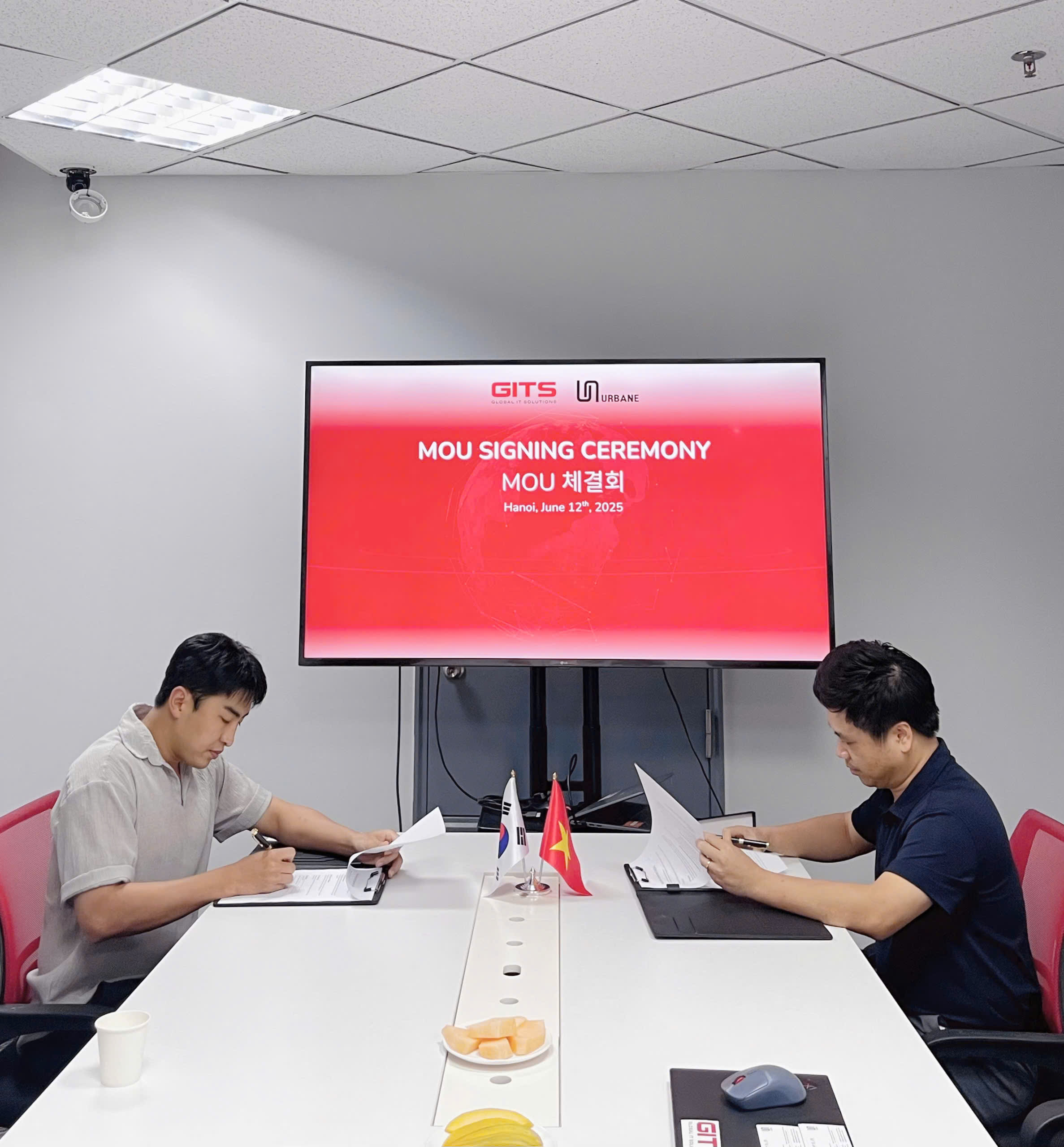 MOU signing