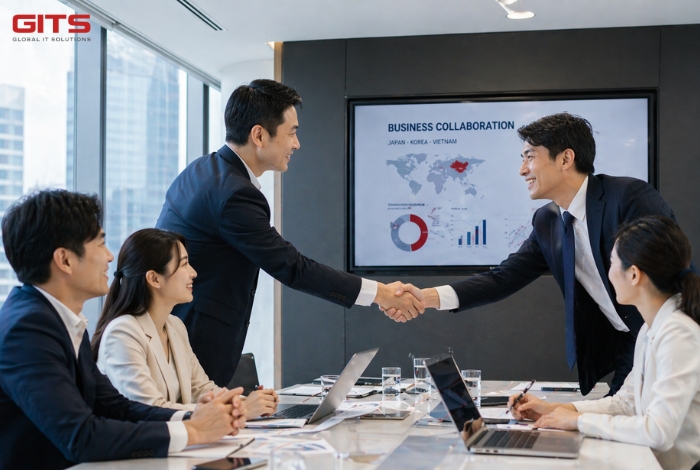 Mature collaboration with Japanese and Korean enterprises