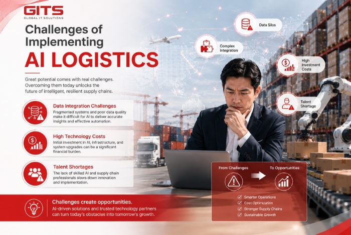 Challenges of Implementing AI Logistics