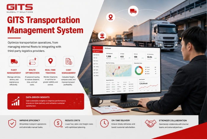 GITS Transportation Management System helps businesses optimize transportation operations