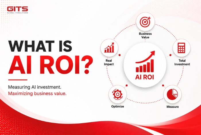 AI ROI measures the financial and operational value generated by AI compared with the total investment required to deploy, operate, and continuously improve AI solutions.